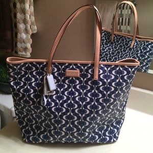 Coach Park Metro Dream C Tote - Blue