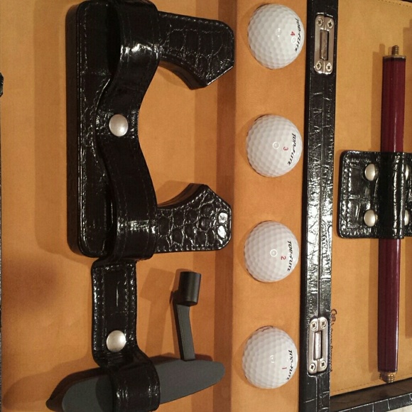 Renzo Romagnoll Alligator Skin Putter Golf Set