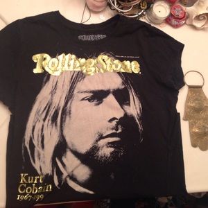 Kurt Cobain t shirt by the Rolling Stone Collecion