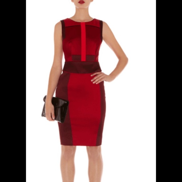 Karen Millen Signature Satin Dress