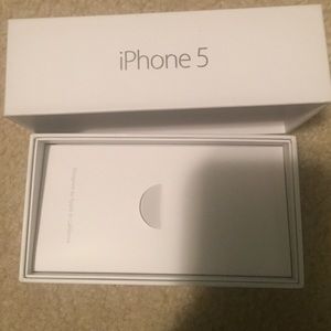 iPhone 5  16 GB BOX ONLY