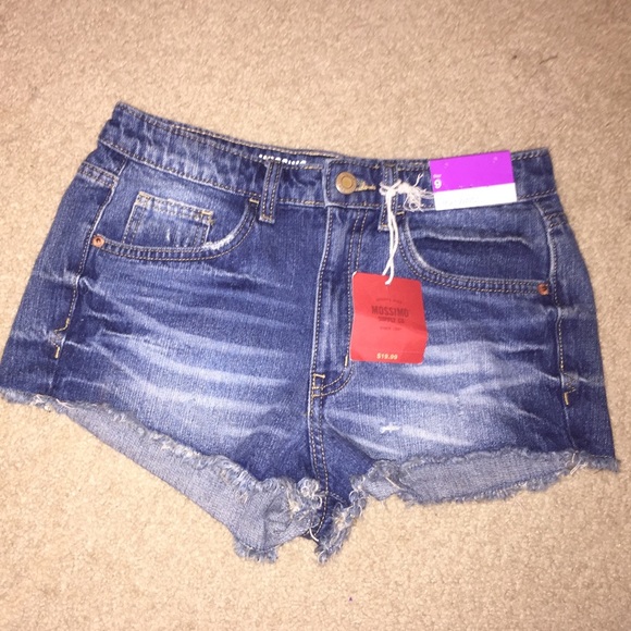Mossimo high rise denim shorts