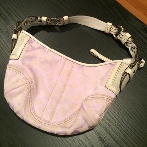100% Authentic Lilac Coach Bag