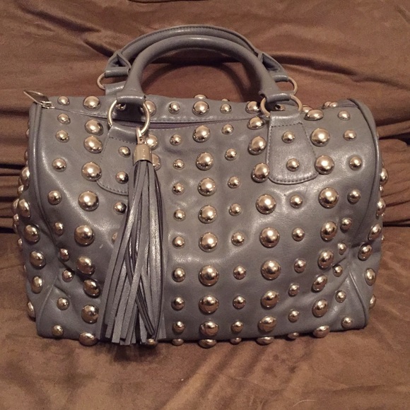Gray purse