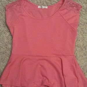 SOLD ON VINTED Pretty pink peplum!