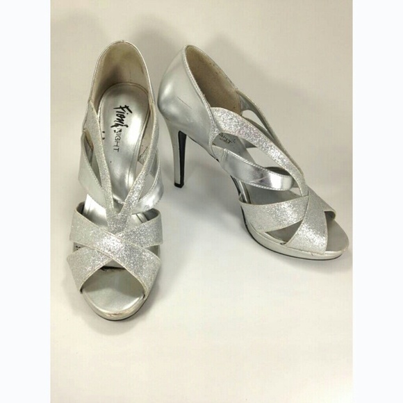 Silver heels