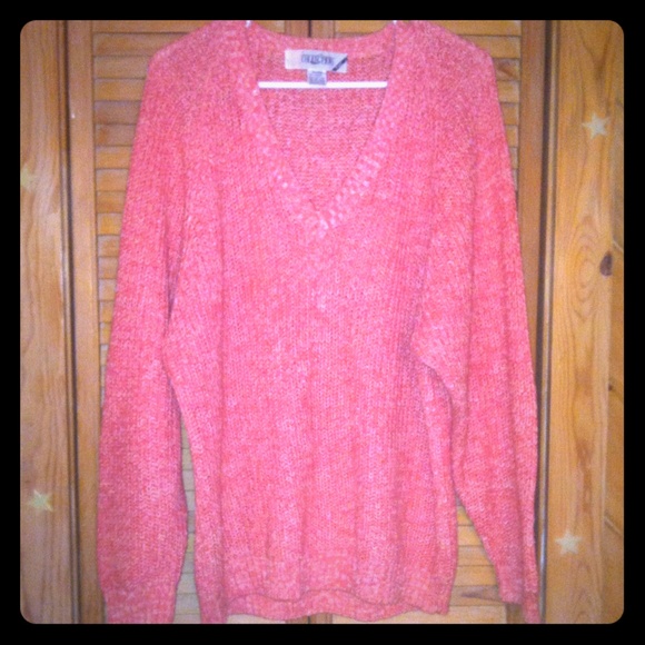 Pink oversized sweater