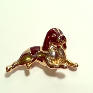 Heavyweight Beagle Brooch