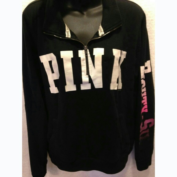 PINK logo hoodie