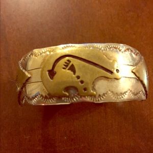 Two tone bear cuff