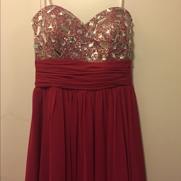 Blonde Prom Dress!