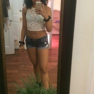 Crop top and crop hoodie bundle