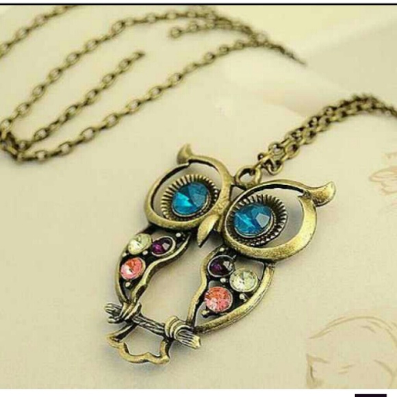 NWT...Owl pendant necklace