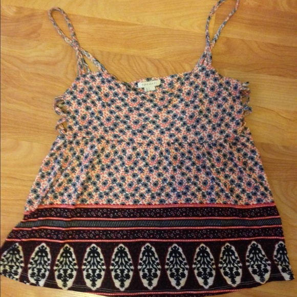 Forever21 printed soft cami - Picture 1 of 3