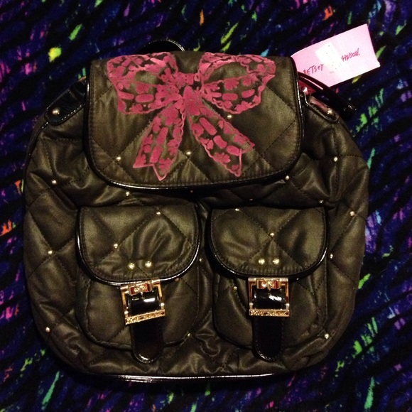 Betsey Johnson Bow backpack