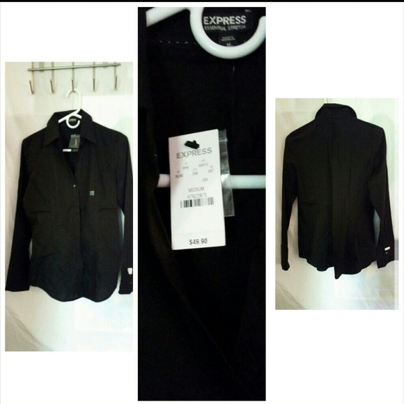 Black dress shirt