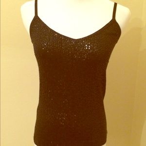 BCBG sequins top
