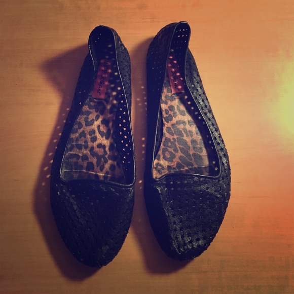 SOLD-Betsy Johnson Cut Out Slip-Ons