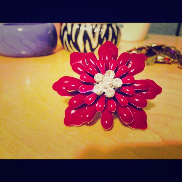Spring Dark Pink Ring