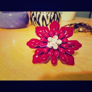 Spring Dark Pink Ring