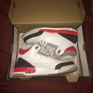 6.5 Air Jordan's 3 Retro