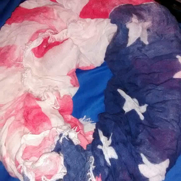 Aeropostale American flag scarf