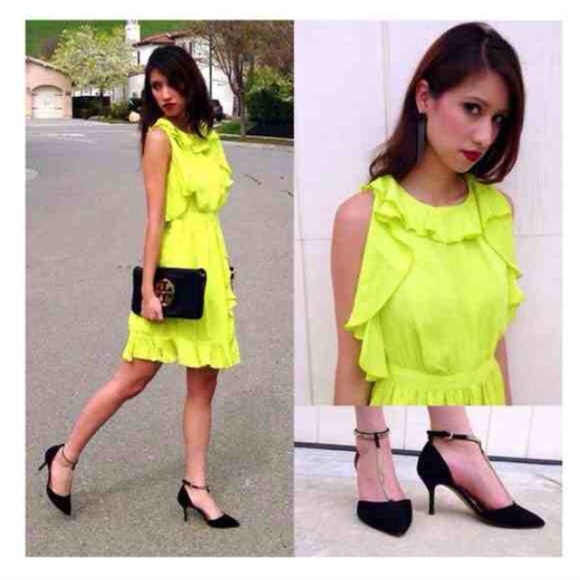 Prabal Gurung Ruffle Dress🔥 HP 03/26/15 🔥 - Picture 2 of 4