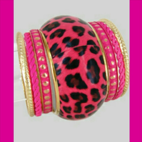 Animal Print Bangles NWOT - Picture 3 of 3