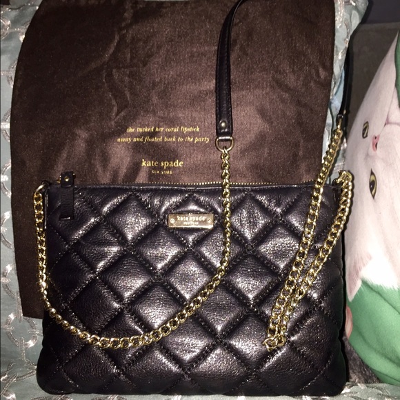 kate spade gold coast ginnie crossbody black