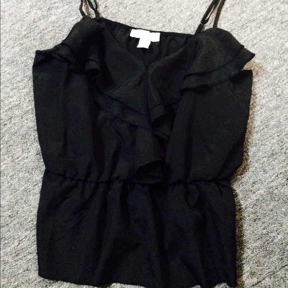 Black Peplum Blouse