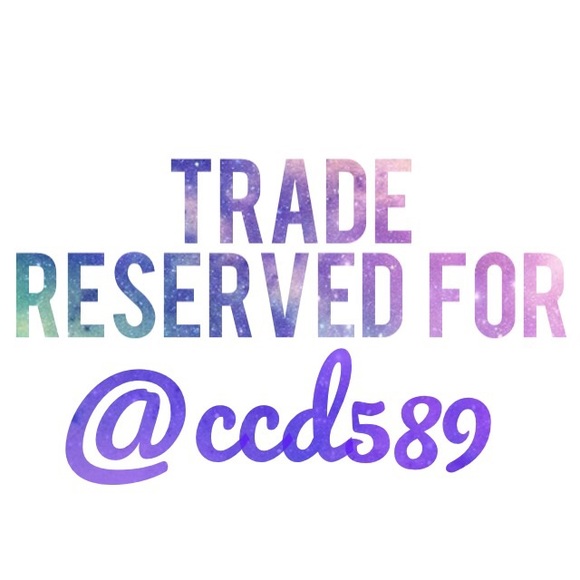 ✨🌌TRADE RESERVED FOR @ccd589 🌌✨
