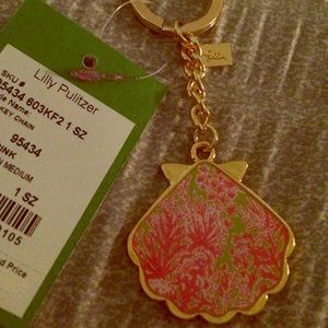 lilly Pulitzer keychain