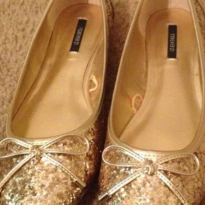 Flat ballerina/Gold