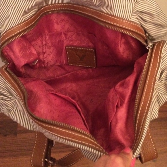 Spring time striped purse
