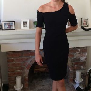 Helmet Lang designer Black dress