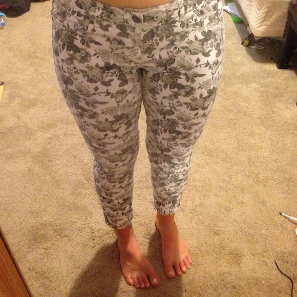 Forever 21 floral denim