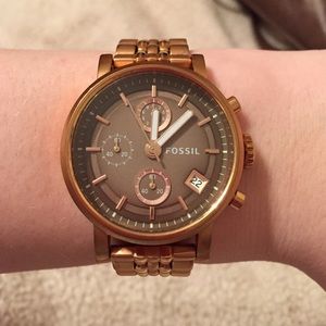 SALE Fossil Boyfriend Chronograph Watch