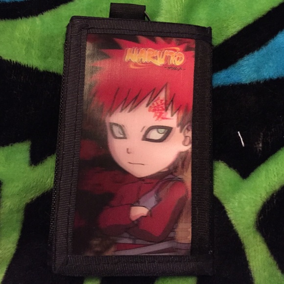 Gaara from Naruto tri fold wallet