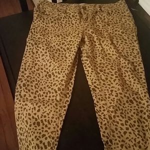 Leopard Print Jeans