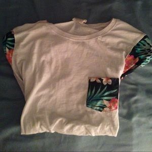 Pink vs floral shirt🌸