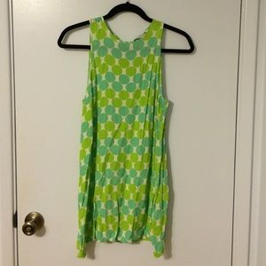 Forever 21 Retro Green Shift Dress