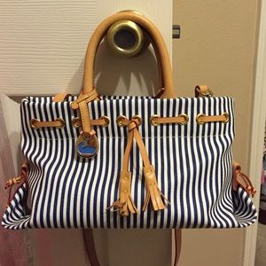 Dooney and Bourke striped purse