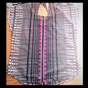 Sheer chiffon blouse