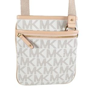 SOLD!!! Michael Kors Jet Set Monogrammed Crossbody