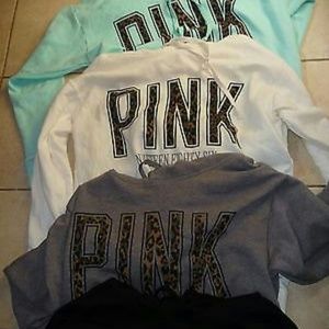 Oversized PINK sweatshirts