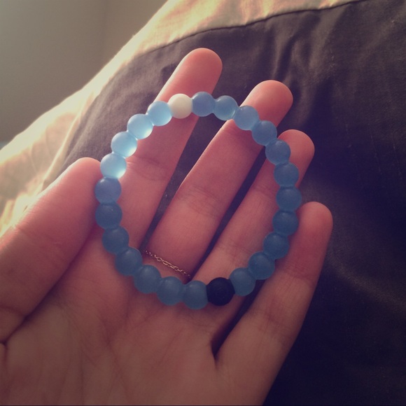 Blue lokai bracelet!