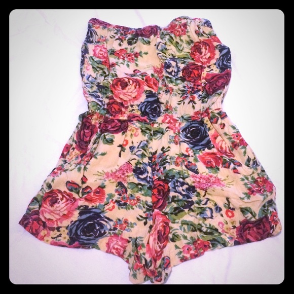 Floral Romper