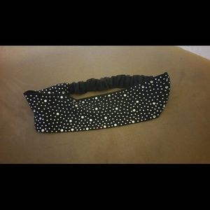 Black Studded Headband NWOT $6