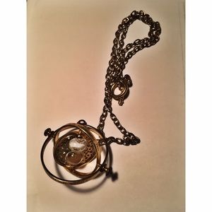 24K Gold Plated Hermione's Time Turner Necklace