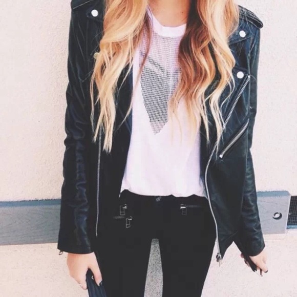 ❌SOLD❌LF STORES 100% REAL LEATHER JACKET